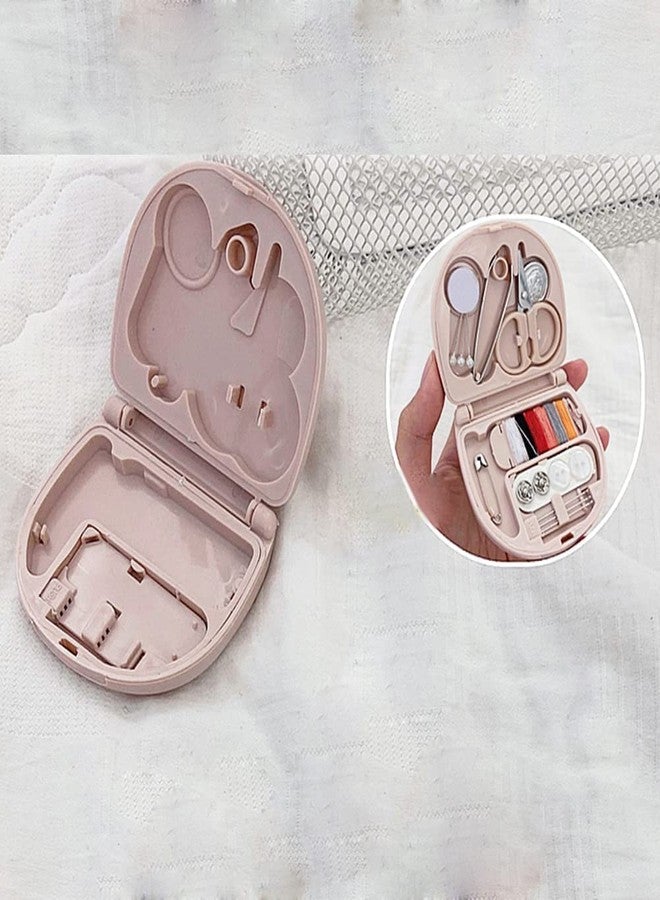 ZEVON Mini Travel Sew Kit Beginner Mini Sewing Box Pocket Folding Sewing Kit, with Sewing Needle, Thread, Cutton, Pin, Scissors, Clip, Needle Threader - 1 Pc - Image 3